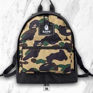 *NEW* Bape Camo Backpack Bookbag Bag
